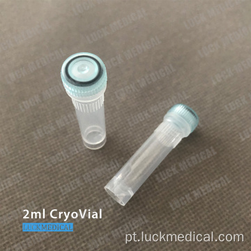 PC Plástico Cryovials 2ml Use CE